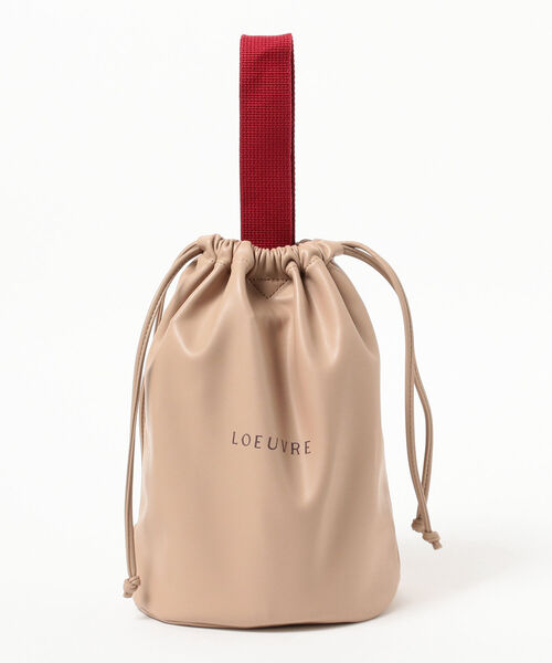Demi-Luxe BEAMS（デミルクス ビームス）の「LOEUVRE / 別注 レザー 2WAY バケツバッグ（ショルダーバッグ・レディース・ブラック・ONE SIZE）」の13枚目の写真