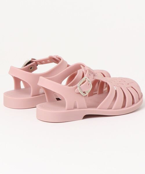 aimoha（アイモハ）の「編み風 編みメッシュネックベルトフラットサンダル（サンダル・キッズ・ブラウン/グリーン/ネイビー/ピンク・14/15 /18/17/16/19）」の13枚目の写真