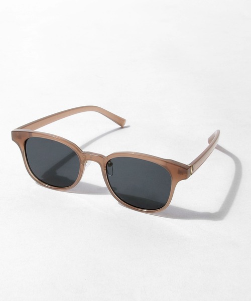 ZIP FIVE（ジップファイブ）の「【ZIP FIVE】クリアフレームサングラス（サングラス・メンズ・ブラック/ベージュ/ブラウン/クリア・FREE）」の3枚目の写真