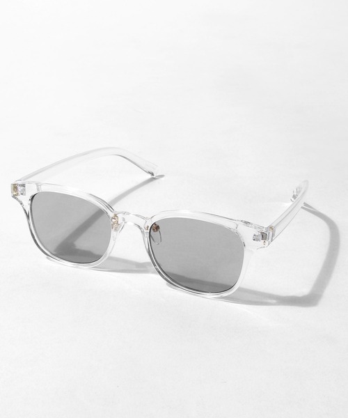 ZIP FIVE（ジップファイブ）の「【ZIP FIVE】クリアフレームサングラス（サングラス・メンズ・ブラック/ベージュ/ブラウン/クリア・FREE）」の4枚目の写真