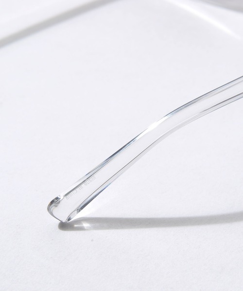 ZIP FIVE（ジップファイブ）の「【ZIP FIVE】クリアフレームサングラス（サングラス・メンズ・ブラック/ベージュ/ブラウン/クリア・FREE）」の8枚目の写真