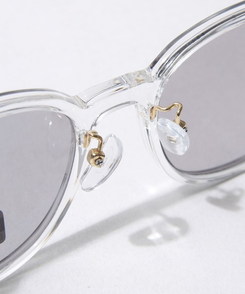 ZIP FIVE（ジップファイブ）の「【ZIP FIVE】クリアフレームサングラス（サングラス・メンズ・ブラック/ベージュ/ブラウン/クリア・FREE）」の10枚目の写真