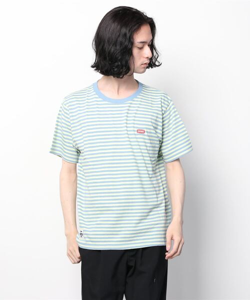Chums チャムス Border T Shirt