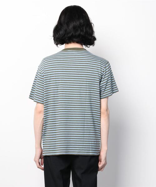 Chums チャムス Border T Shirt