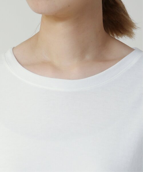 MJUKA.（ミューカ）の「ロングシャツテールプルオーバー（Tシャツ/カットソー・レディース・グレー/オフホワイト・FREE）」の14枚目の写真