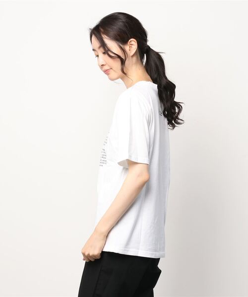 MAISON BREEZE（メゾンブリーズ）の「【MAISON BREEZE】カラーボディロゴ Ｔシャツ SCCH14（Tシャツ/カットソー・レディース・グリーン/ホワイト/イエロー・FREE）」の13枚目の写真