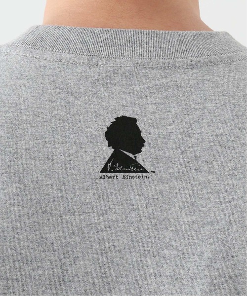 デッドストック！アインシュタインTシャツ（グレー・L） デッドストック！アインシュタインTシャツ（グレー・L）