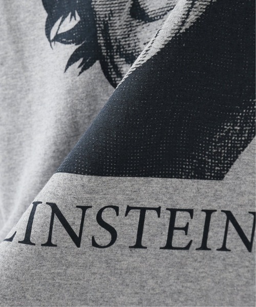 EDIFICE(エディフィス)の「【EINSTEIN / アインシュタイン】 signeture Tシャツ(Tシャツ/カットソー・メンズ・ホワイト/ライトグレー・MEDIUM/LARGE)」の17枚目の写真