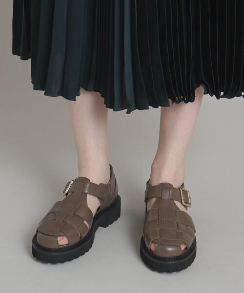 新品　オデットエオディール　グルカサンダル　24 ODETTE E ODILE（オデットエオディール）の「グルカ フラット35