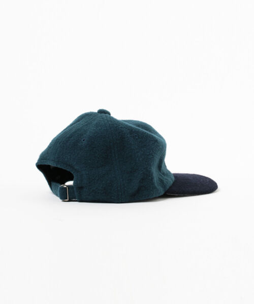 BEAMS（ビームス）の「BEAMS / ウール 2トーン 6パネル キャップ（ハット・メンズ・グリーン/チャコールグレー/ブルー・ONE SIZE）」の10枚目の写真