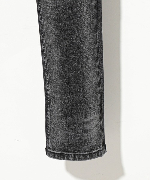 STUDIOUS SELECT（ステュディオスセレクト）の「【NUMBER(N)INE】別注クラッシュスキニーデニムパンツ（デニムパンツ・メンズ・ブラック/インディゴブルー・3/1/2）」の10枚目の写真