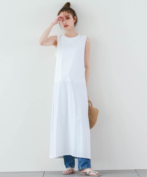 Sugar Bisket シュガービスケット の レイヤータンクワンピース ワンピース Wear