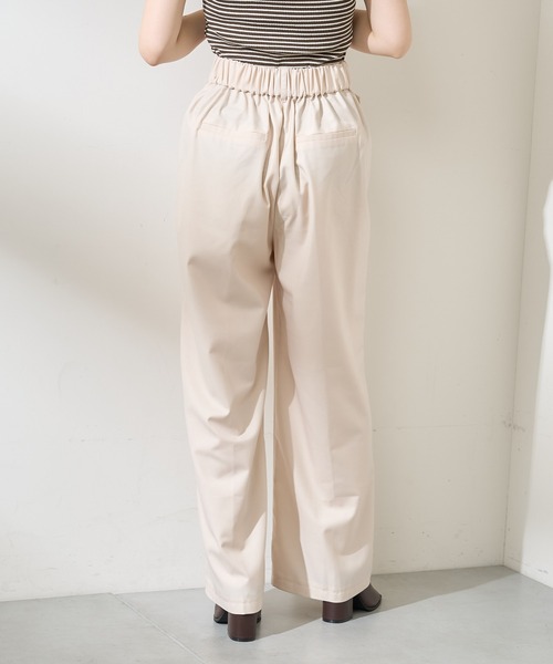 Chico（チコ）の「【SET UP対応】アシメフロントスラックスワイドパンツ（その他パンツ・レディース・アイボリー/グレー/ブラウン系その他/その他/ブラウン・FREE）」の14枚目の写真