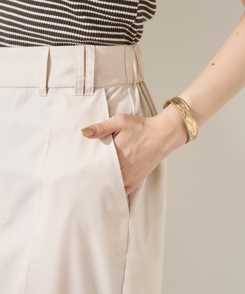 Chico（チコ）の「【SET UP対応】アシメフロントスラックスワイドパンツ（その他パンツ・レディース・アイボリー/グレー/ブラウン系その他/その他/ブラウン・FREE）」の16枚目の写真