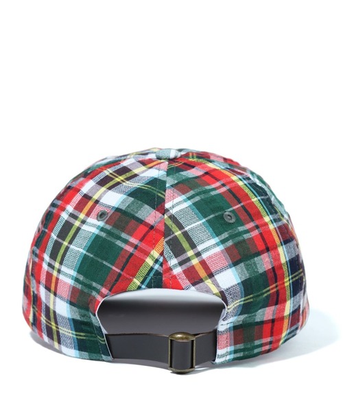 Mr. BATHING APE（ミスターベイシングエイプ）の「MADRAS CHECK CAP M（キャップ・メンズ・ネイビー/レッド・FREE）」の7枚目の写真