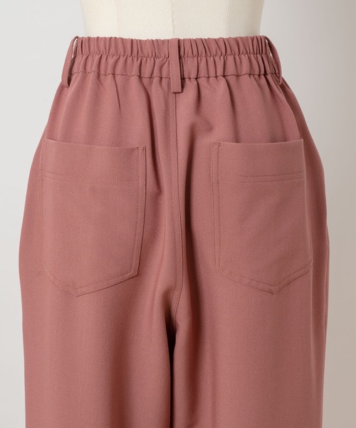 Rewde(ルゥデ)の「タックテーパードパンツ(1R12-08075)(その他パンツ・レディース・ベージュ/カーキ/ピンク・S/L/M)」の15枚目の写真