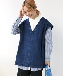 Simplicite | 2WAYデニムベスト(その他アウター)