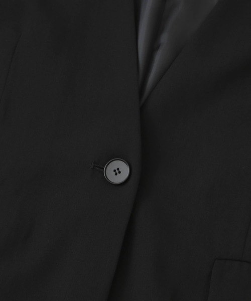 URBAN RESEARCH（アーバンリサーチ）の「LA MAISON　ノーカラージャケット（テーラードジャケット・レディース・ブラック/ブラウン・-）」の17枚目の写真