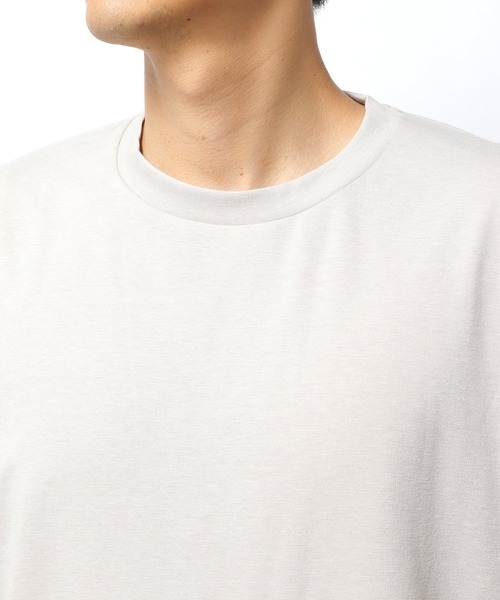 LAKOLE（ラコレ）の「サイドポケットポンチロングTシャツ / 219561（Tシャツ/カットソー・メンズ・ライトグレー/ベージュ/ブラウン/グリーン/ブラック・MEDIUM/LARGE/X-LARGE）」の14枚目の写真