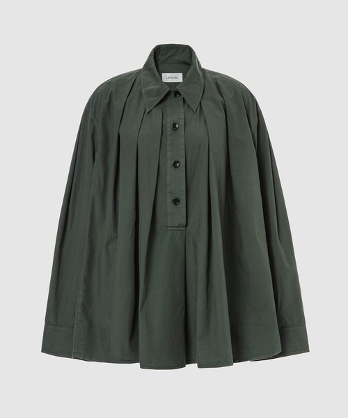 LEMAIRE(ルメール)の「VAREUSE TOP(シャツ/ブラウス・レディース・キャメル/グリーン系その他・S/XS)」の2枚目の写真