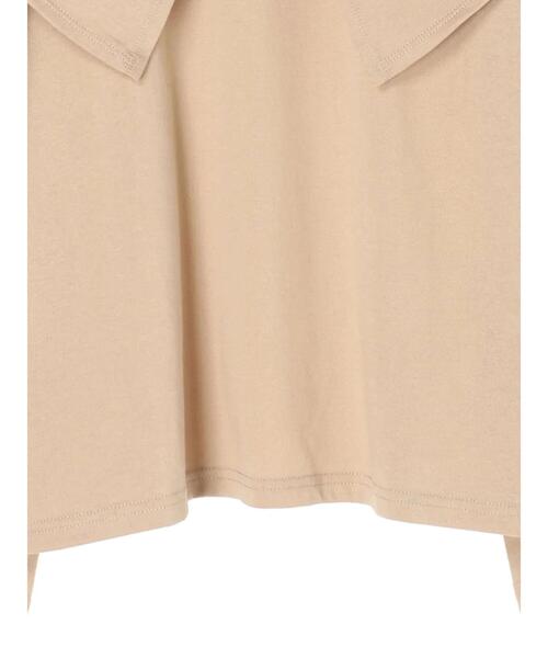 Sugar spoon(シュガースプーン)の「・RAY CASSIN ビッグカラープルオーバー*(Tシャツ/カットソー・レディース・チャコールグレー/ブラック/ベージュ/オフホワイト・FREE)」の12枚目の写真