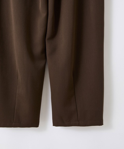 Kappa（カッパ）の「Kappa / カッパ 別注 【 セットアップ 】TRストレッチオーバーサイズ ヨーク付きコードCPOシャツ＆2タックワイドバルーンパンツ（セットアップ・メンズ・ベージュ系その他/ダークグレー/ダークネイビー/ライラック/ブラック/ライトグレー/ダークブラウン・M/L）」の10枚目の写真