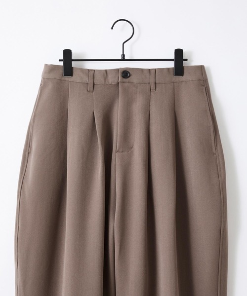 Kappa（カッパ）の「Kappa / カッパ 別注 【 セットアップ 】TRストレッチオーバーサイズ ヨーク付きコードCPOシャツ＆2タックワイドバルーンパンツ（セットアップ・メンズ・ベージュ系その他/ダークグレー/ダークネイビー/ライラック/ブラック/ライトグレー/ダークブラウン・M/L）」の20枚目の写真