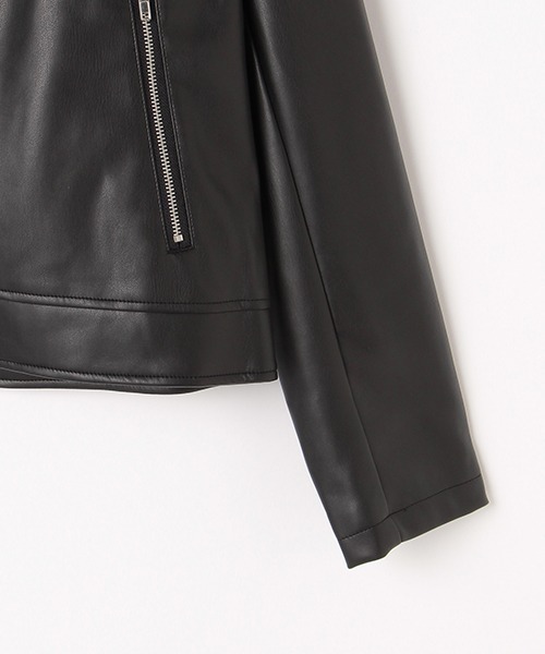 by LOVEiT（バイラビット）の「ライダースジャケット（ライダースジャケット・キッズ・ブラック・160cm/140cm/150cm/130cm）」の6枚目の写真