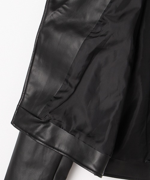 by LOVEiT（バイラビット）の「ライダースジャケット（ライダースジャケット・キッズ・ブラック・160cm/140cm/150cm/130cm）」の9枚目の写真