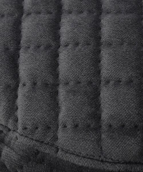 DRESKIP（ドレスキップ）の「◆PRODUCT キルティングベレー（ハンチング/ベレー帽・レディース・ブラック/ダークグレー/サンドベージュ・00）」の4枚目の写真