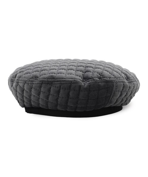 DRESKIP（ドレスキップ）の「◆PRODUCT キルティングベレー（ハンチング/ベレー帽・レディース・ブラック/ダークグレー/サンドベージュ・00）」の14枚目の写真