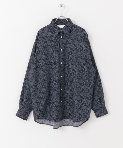 URBAN RESEARCH（アーバンリサーチ）の「GOODBETTERBEST　ペーズリーシャツ（シャツ/ブラウス・メンズ・カーキ/ネイビー・2/1）」の11枚目の写真