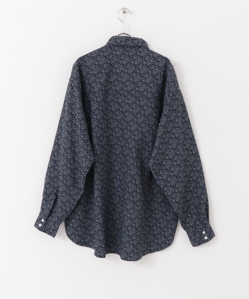 URBAN RESEARCH（アーバンリサーチ）の「GOODBETTERBEST　ペーズリーシャツ（シャツ/ブラウス・メンズ・カーキ/ネイビー・2/1）」の4枚目の写真