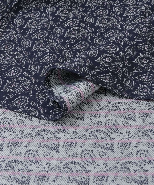 URBAN RESEARCH（アーバンリサーチ）の「GOODBETTERBEST　ペーズリーシャツ（シャツ/ブラウス・メンズ・カーキ/ネイビー・2/1）」の3枚目の写真