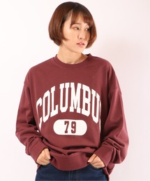 280ｇT/C 裏毛 クルーネックカレッジスウェット