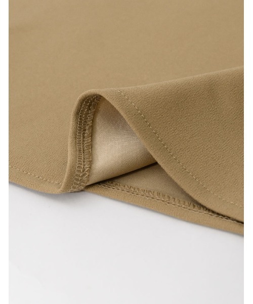 Re:EDIT（リエディ）の「ポンチティアードダブルストラップキャミワンピース（ワンピース・レディース・ブラック/ベージュ/モカ・SHORT/LARGE/MEDIUM）」の19枚目の写真