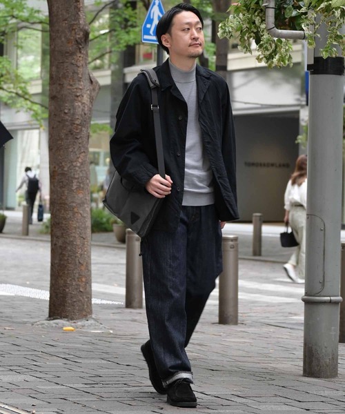 ADAM ET ROPE'(アダムエロペ)の「【ROUTINE】ドキュメントケース/タブレットケース/多機能/UNISEX(ビジネスバッグ・メンズ・ブラック/チャコールグレー・FREE)」の13枚目の写真