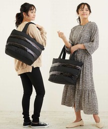 ルートート フェザー スパンコール リュック ブラック ROOTOTE（ルートート）の「ルートート/スパンコール LT.フェザー