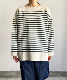 vent blanc（ヴァンブラン）の「ventblanc:マルセイユオーバーシャツ（Tシャツ/カットソー）」