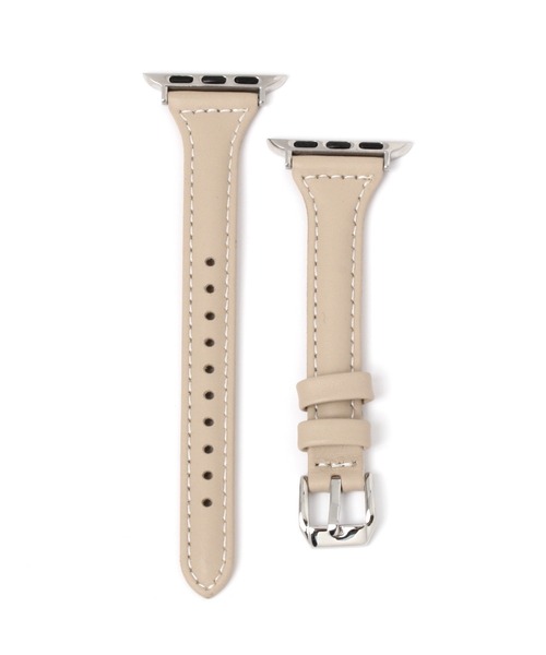 Me%（ミィパーセント）の「AppleWatchフェイクレザーバンド【UNISEX】【全サイズ対応】（デジタル腕時計・レディース・ベージュ/ブラック/ダークブラウン・MEDIUM/LARGE）」の18枚目の写真