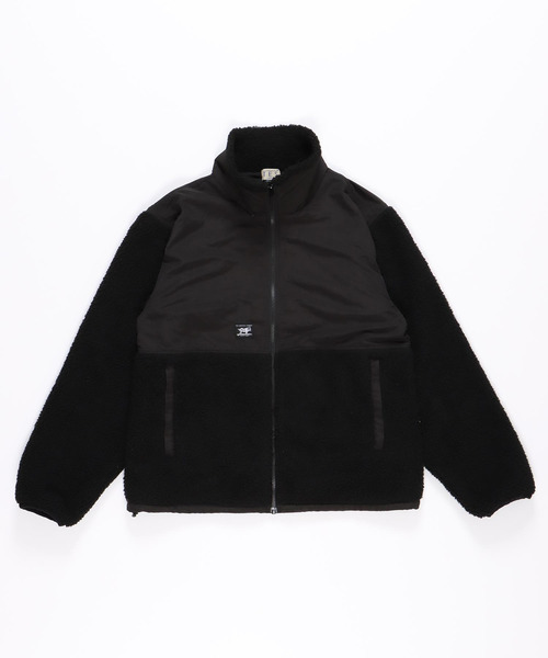 The Endless Summer(エンドレスサマー)の「【WEB / FLAG SHOP限定】TES BOA FLEECE JKT / ボアフリースジャケット / オーバーサイズ・ビッグシルエット(ブルゾン・メンズ・ブラック/ブラウン・X-LARGE/LARGE/MEDIUM)」の10枚目の写真