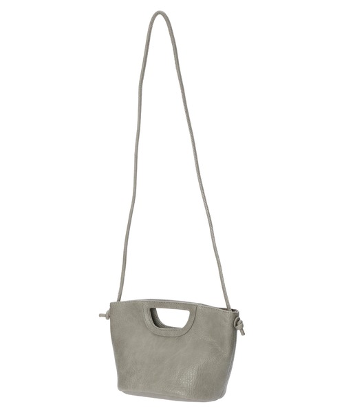 Green　Parks（グリーンパークス）の「・クリテラウンドミニショルダーバッグ＊（ショルダーバッグ・レディース・ブラック/グレー/シルバー・FREE）」の16枚目の写真