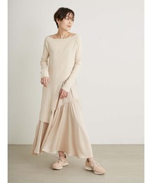 emmi（エミ）の「【emmi atelier】オフショルダーニットSetワンピース  