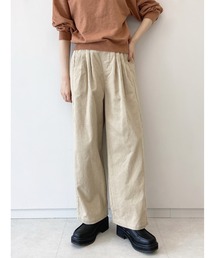 コーデュロイタックパンツ