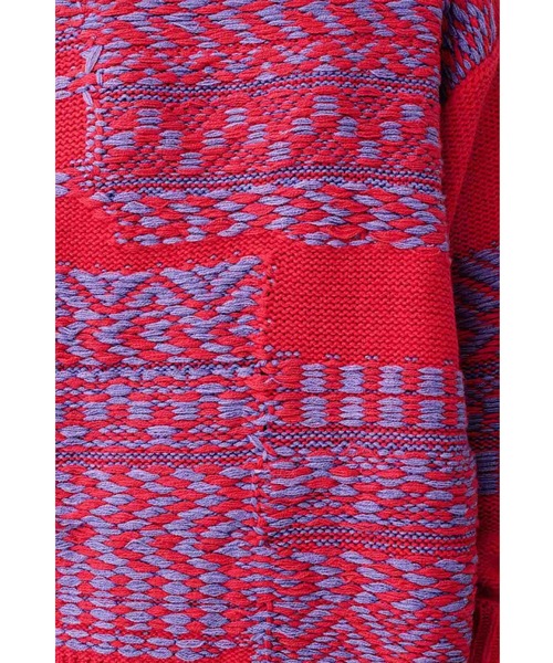 MEDE19F（メデジュウキュウ）の「ＭＥＤＥ１９Ｆ　ジャカード編み裏遣いニット（ニット/セーター・レディース・ピンク/ブラック×ホワイト・MEDIUM/LARGE/X-LARGE/XX-LARGE）」の19枚目の写真