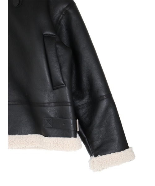 AMAIL（アマイル）の「Classic nume mouton（ムートンコート・レディース・ブラック/ブラウン・FREE）」の18枚目の写真