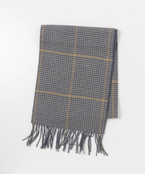 URBAN RESEARCH DOORS(アーバンリサーチドアーズ)の「カシミヤブレンド ダブルフェイスマフラー(マフラー・メンズ・モカ/グレー系その他/ブラウン系その他/ブルー系その他・ONE)」の18枚目の写真