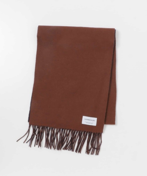 URBAN RESEARCH DOORS(アーバンリサーチドアーズ)の「カシミヤブレンド ダブルフェイスマフラー(マフラー・メンズ・モカ/グレー系その他/ブラウン系その他/ブルー系その他・ONE)」の10枚目の写真