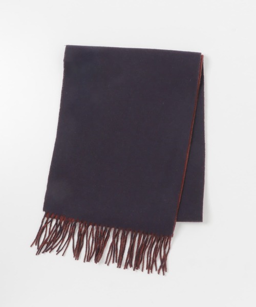 URBAN RESEARCH DOORS(アーバンリサーチドアーズ)の「カシミヤブレンド ダブルフェイスマフラー(マフラー・メンズ・モカ/グレー系その他/ブラウン系その他/ブルー系その他・ONE)」の9枚目の写真