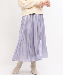 TRUDEA | シャイニーロングスカート(スカート)